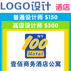 纽约logo设计，纽约酒店LOGO设计